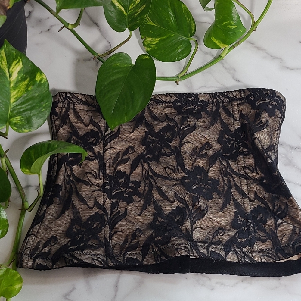 Black Lacey Waist Corset